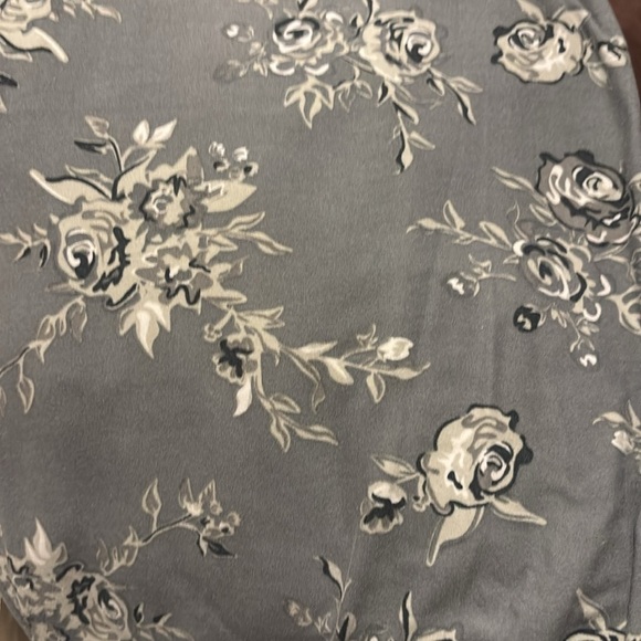 floral gray pajama pants - Picture 2 of 3